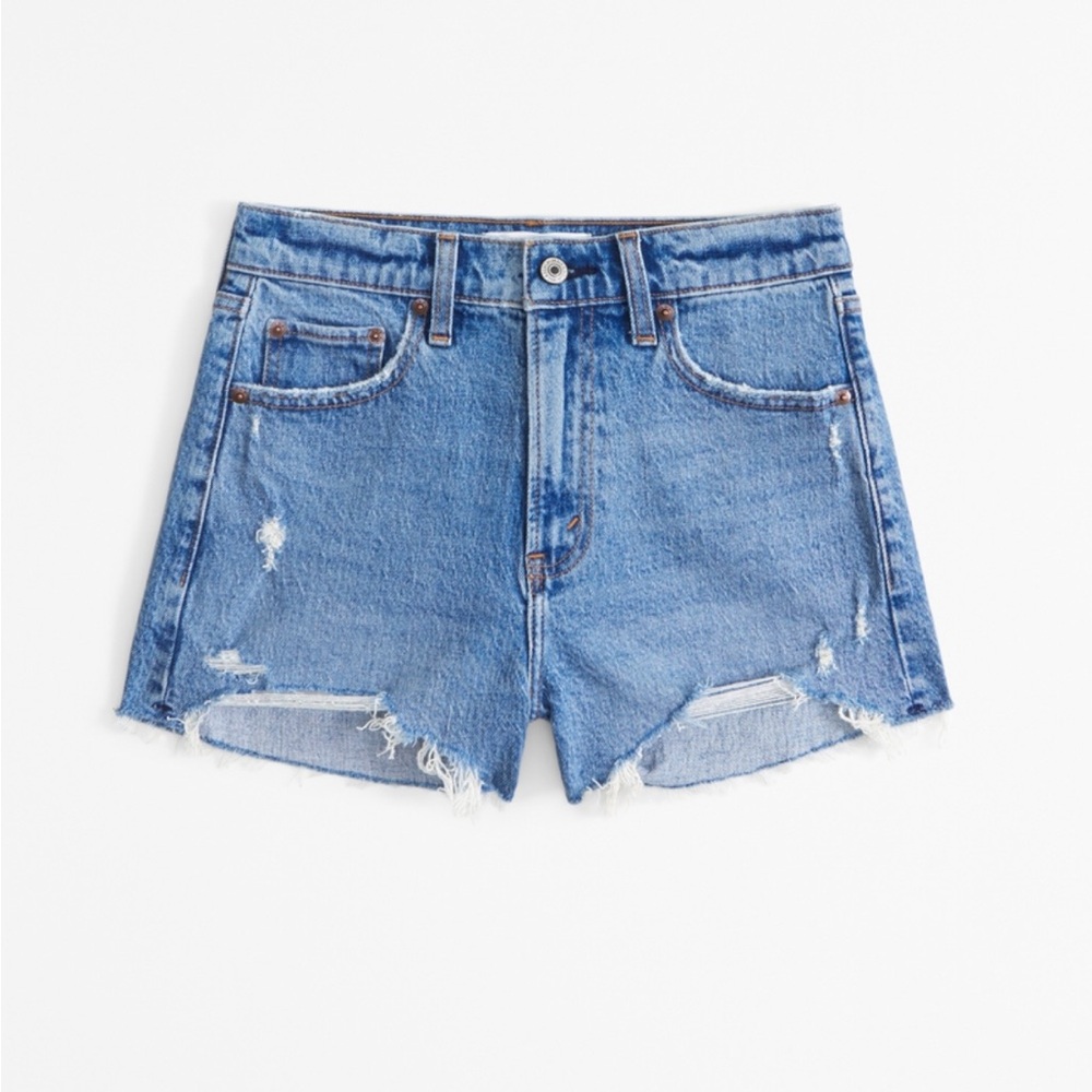 A&F High Rise Mom Short